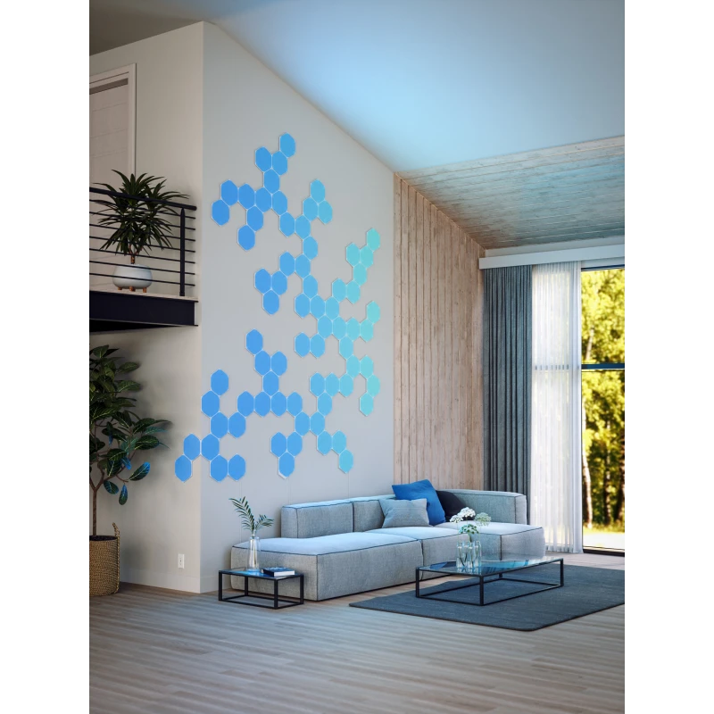 Nanoleaf Shapes Hexagons Starter Kit - panele świetlne (15 paneli, 1 kontroler)