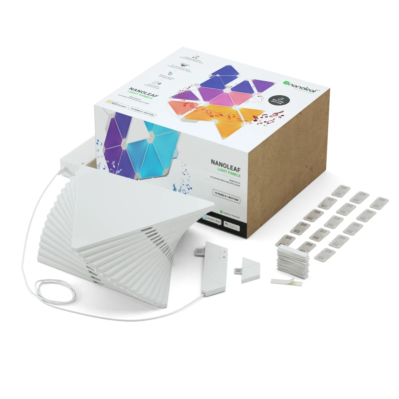 Nanoleaf Shapes Triangles Starter Kit - panele świetlne (15 paneli świetlnych)