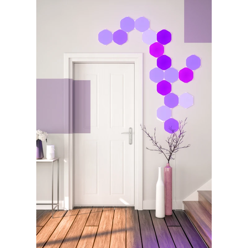 Nanoleaf Shapes Hexagons Expansion Pack - dodatkowe panele świetlne (3 sztuki)