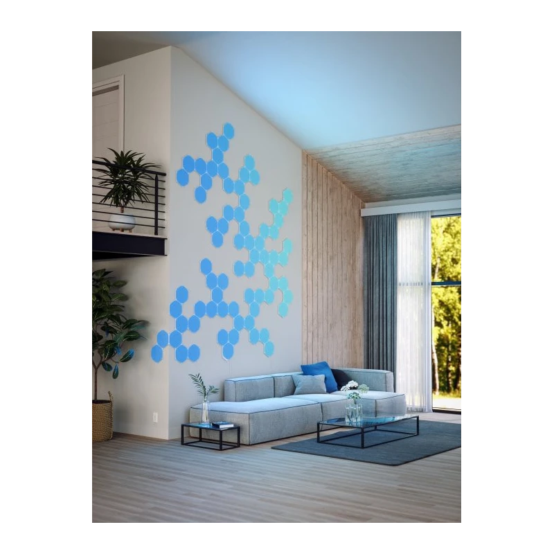 Nanoleaf Shapes Hexagons Starter Kit - panele świetlne (9 paneli, 1 kontroler)