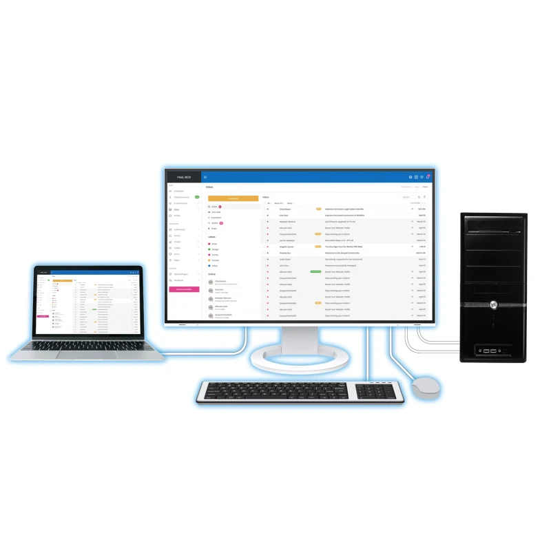 EIZO FlexScan EV2495-BK - monitor LCD 24", 1920 x 1200 (16:10), flicker free, obsługa daisy chain po USB-C, wbudowana karta si