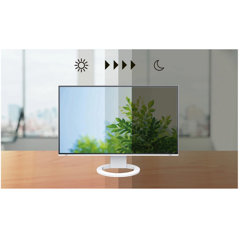 EIZO FlexScan EV2495-BK - monitor LCD 24", 1920 x 1200 (16:10), flicker free, obsługa daisy chain po USB-C, wbudowana karta si