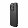 Mujjo Impact Case pancerne etui z skóry do iPhone 15 Pro MagSafe  (black)