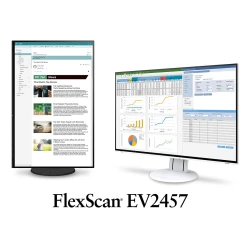 EIZO FlexScan EV2457-WT - monitor 24.1", 1920 x 1200, WUXGA, 16:10, z daisy chain (biały)