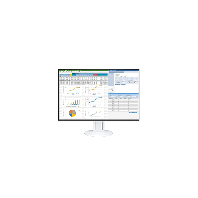 EIZO FlexScan EV2457-WT - monitor 24.1", 1920 x 1200, WUXGA, 16:10, z daisy chain (biały)