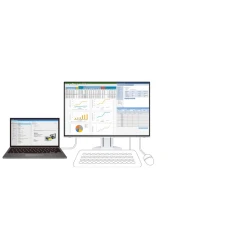 EIZO FlexScan EV2457-WT - monitor 24.1", 1920 x 1200, WUXGA, 16:10, z daisy chain (biały)