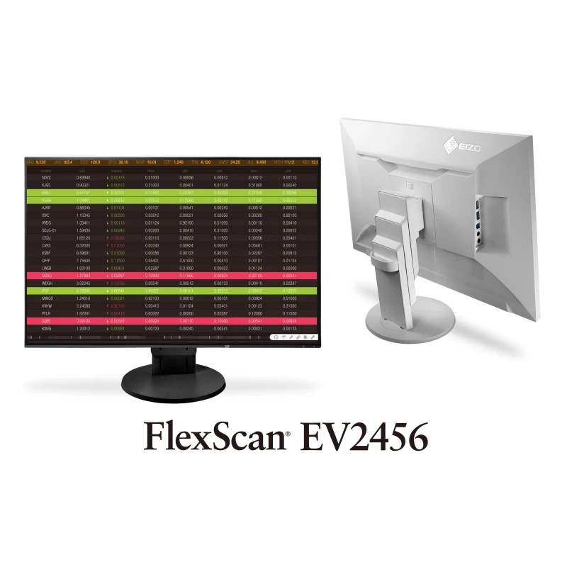 EIZO FlexScan EV2456-BK - monitor 24,1", 1920 x 1200, WUXGA, 16:10, (czarny)