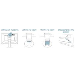 EIZO FlexScan EV2456-BK - monitor 24,1", 1920 x 1200, WUXGA, 16:10, (czarny)