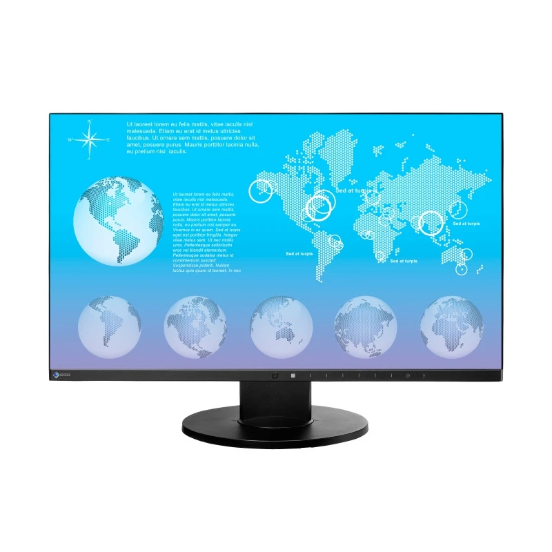 EIZO EV2451-BK  23.8", Wide (16:9), IPS, LED, FlexStand 4 (czarny)