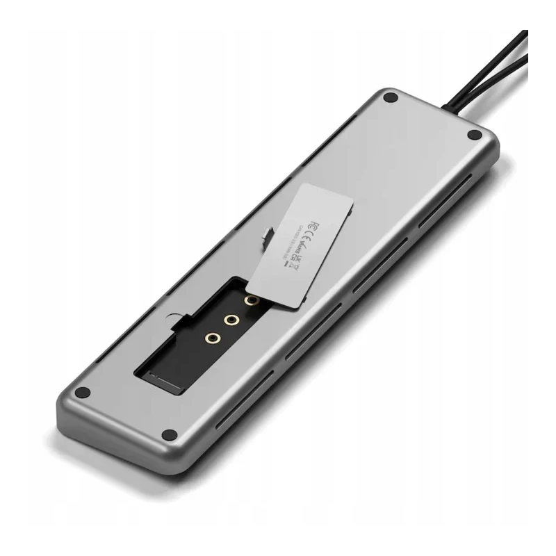 Satechi Dual Dock Stand - stacja dokująca do MacBook z podwójnym USB-C PD 75W, 2x USB-C 5Gbps i 10 Gbps, 2x HDMI 2.0