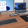 Satechi Thunderbolt 4 Dock - stacja dokująca (1x Thunderbolt 4 host port 96W, 3x Thunderbolt 4 15W, Gigabit ethernet, 3x USB-A