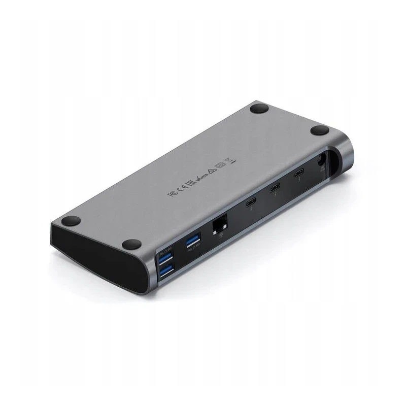 Satechi Thunderbolt 4 Dock - stacja dokująca (1x Thunderbolt 4 host port 96W, 3x Thunderbolt 4 15W, Gigabit ethernet, 3x USB-A