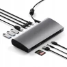 Satechi Thunderbolt 4 Dock - stacja dokująca (1x Thunderbolt 4 host port 96W, 3x Thunderbolt 4 15W, Gigabit ethernet, 3x USB-A
