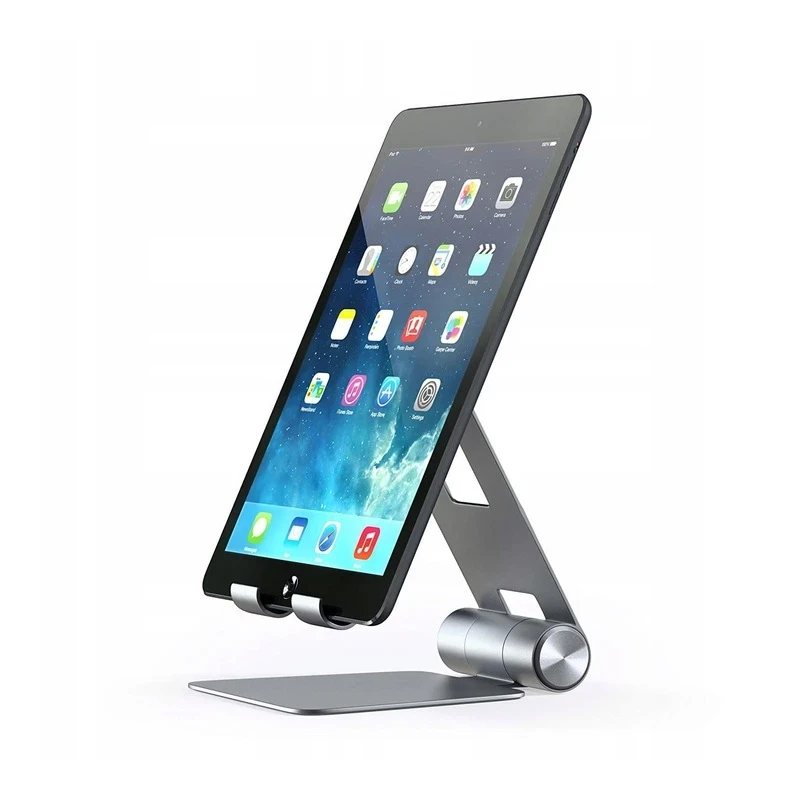 Satechi R1 Aluminum Hinge Holder Foldable Stand - aluminiowa składana podstawka do MacBook/iPad (space gray)