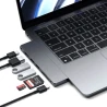 Satechi Pro aluminiowy hub 2xUSB-C do MacBook 4xUSB HDMI 2xUSB-A microSD (space grey)