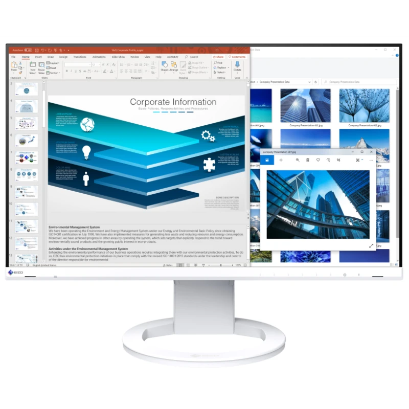 EIZO FlexScan EV2480-WT - monitor 23,8", 1920 x 1080, FullHD, 16:9, (biały)
