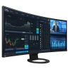 EIZO FlexScan EV3895-BK - monitor 37,5", 3840 x 1600, UW4K/WQHD+, 24:10, ultrawide z zakrzywionym ekranem, karta sieciowa (czar