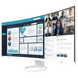 EIZO FlexScan EV3895-WT - ultraszeroki monitor LCD z zakrzywionym ekranem 38"
