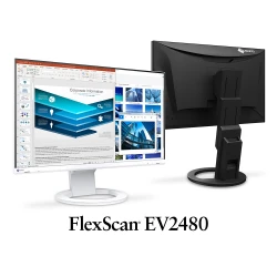 EIZO FlexScan EV2480-BK - monitor 23,8", 1920 x 1080, FullHD, 16:9, (czarny)