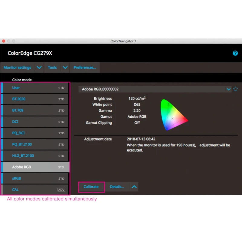 EIZO ColorEdge CG2420 - monitor 24,1", 1920 x 1200, WUXGA, AdobeRGB 99%, wbudowany kalibrator