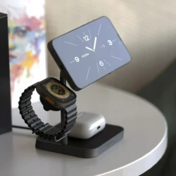 ZENS Office Charger Pro 3 ładowarka bezprzewodowa 3w1 Qi2 25W MagSafe