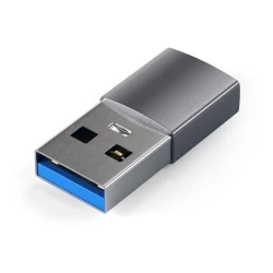 Satechi Aluminium Adapter - aluminiowy adapter do urządzeń mobilnych USB-A/ USB-C (space gray)