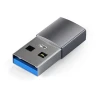Satechi Aluminium Adapter - aluminiowy adapter do urządzeń mobilnych USB-A/ USB-C (space gray)