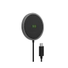 Mophie Snap+ Wireless Charging Pad - ładowarka bezprzewodowa wspierająca ładowanie MagSafe - Android 15W, iOS 7,5W (black)