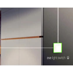 Eve Light Switch - inteligentny włącznik ścienny (technologia Thread)