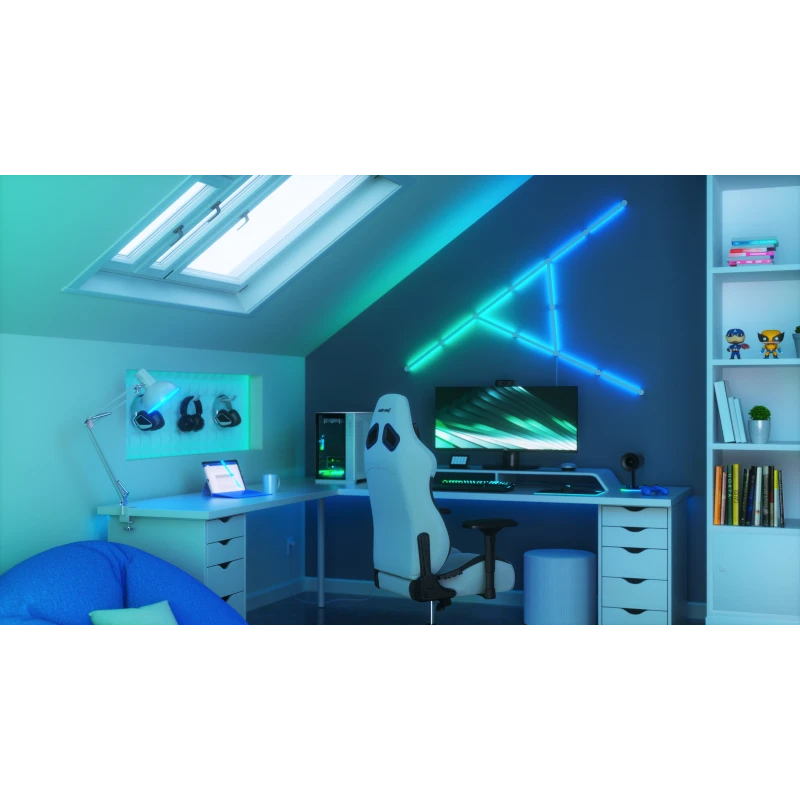 Nanoleaf Lines 60 degrees Starter Kit - listwy świetlne 60 stopni (15 sztuk, 1 kontroler)