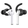 KeyBudz EarBuddyz Ultra - silikonowe nakładki do AirPods 1/2 (czarne)