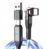 Statik PowerPivot Pro kabel USB-C-USB-C 1m, podświetlany, obrotowa wtyczka