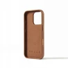 Mujjo Leather Case etui obudowa plecki skórzane iPhone 16 Pro MagSafe tan