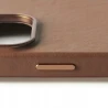 Mujjo Leather Case etui obudowa plecki skórzane iPhone 16 Pro MagSafe tan