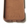 Mujjo Leather Case etui obudowa plecki skórzane iPhone 16 Pro MagSafe tan