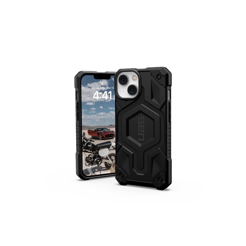 UAG Monarch - obudowa ochronna do iPhone 14 Plus kompatybilna z MagSafe (czarna)