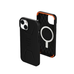UAG Civilian - obudowa ochronna do iPhone 14 Plus kompatybilna z MagSafe (czarna)