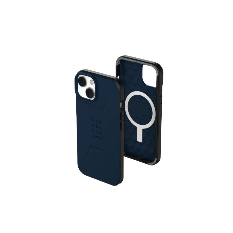 UAG Civilian - obudowa ochronna do iPhone 14 Plus kompatybilna z MagSafe (granatowa)