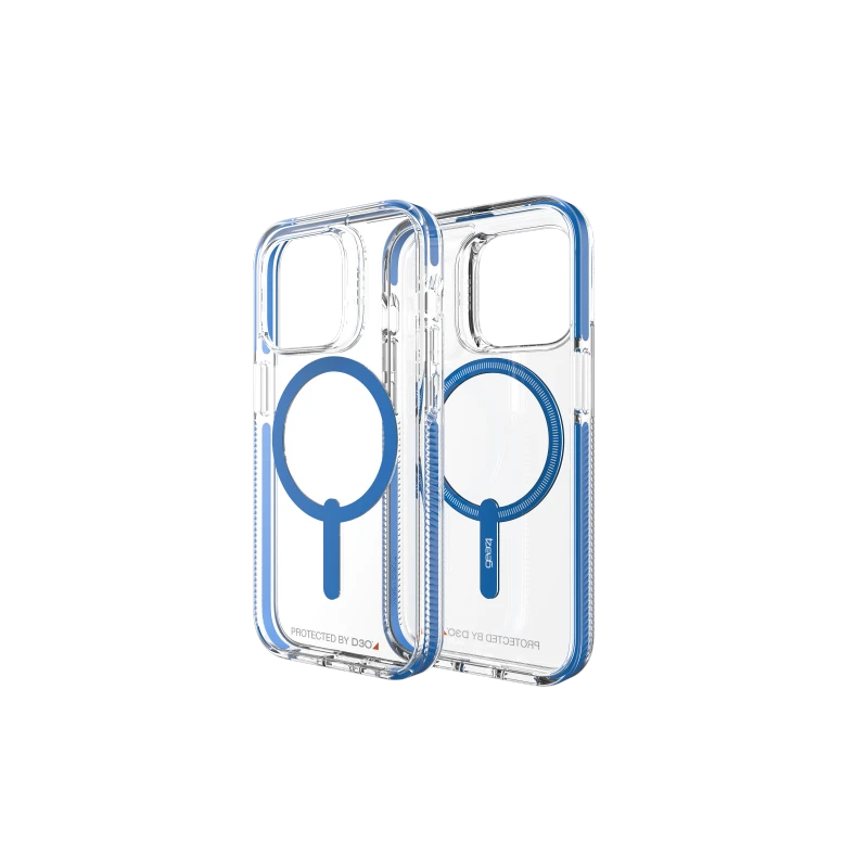 Gear4 Santa Cruz Snap - obudowa ochronna do iPhone 14 Pro Max kompatybilna z MagSafe (niebieska)