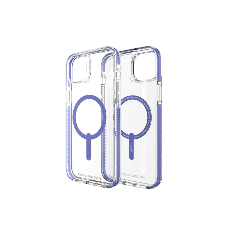 Gear4 Santa Cruz Snap - obudowa ochronna do iPhone 14 Plus kompatybilna z MagSafe (periwinkle)