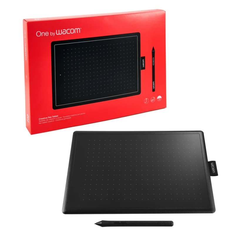 One by Wacom M tablet graficzny piórkowy CTL-672N zestaw z rysikiem LP-190K