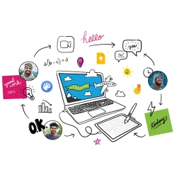 One by Wacom M tablet graficzny piórkowy CTL-672N zestaw z rysikiem LP-190K