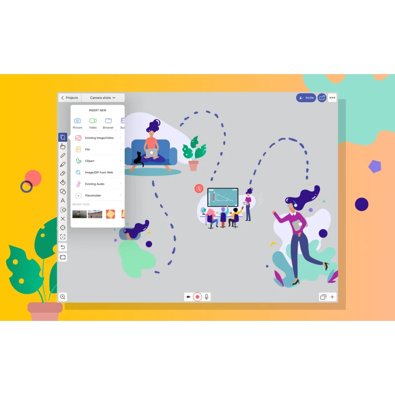 One by Wacom M tablet graficzny piórkowy CTL-672N zestaw z rysikiem LP-190K
