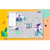 One by Wacom M tablet graficzny piórkowy CTL-672N zestaw z rysikiem LP-190K