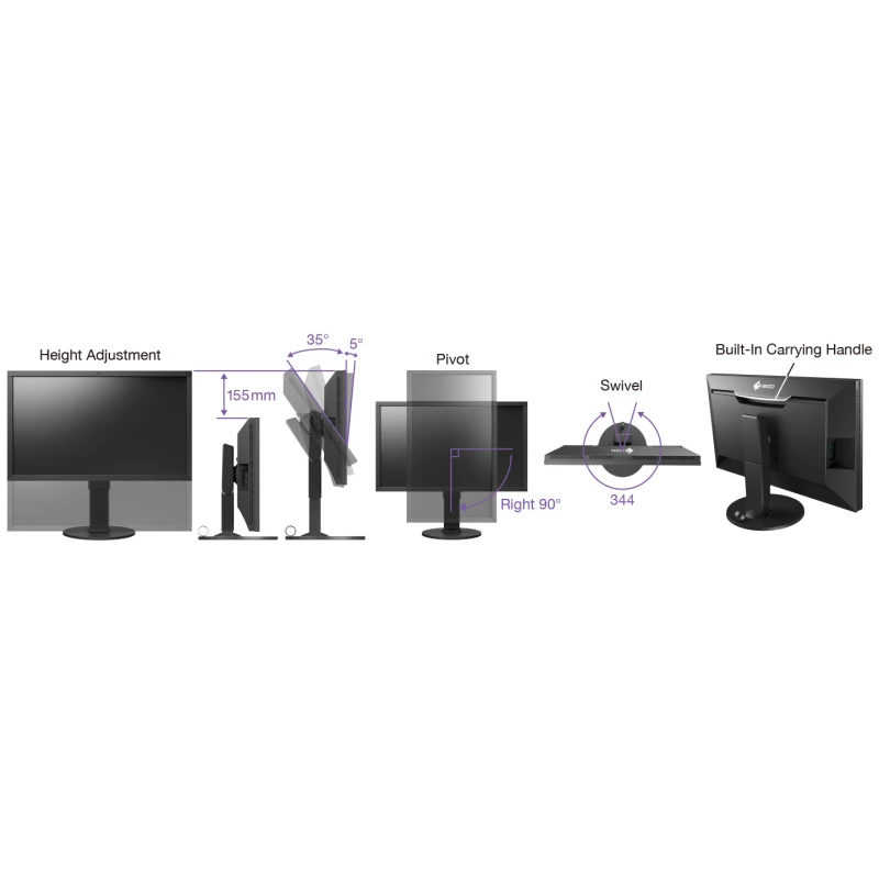 EIZO ColorEdge CS2740-BK -  monitor 27" 3840 x 2160, 4K, AdobeRGB 99%, kalibracja sprzętowa