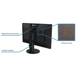 EIZO ColorEdge CG2700S - monitor 27", 2560 x 1440, QHD, AdobeRGB 99%, wbudowany kalibrator