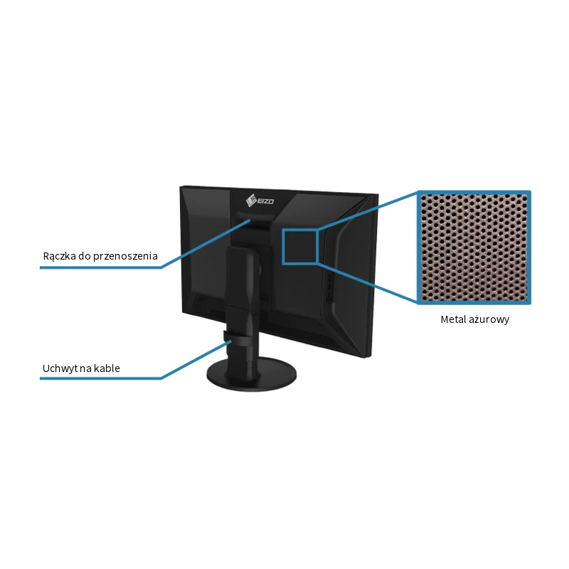 EIZO ColorEdge CG2700S - monitor 27", 2560 x 1440, QHD, AdobeRGB 99%, wbudowany kalibrator