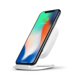 ZENS Fast Wireless Charger Stand - stojąca ładowarka bezprzewodowa 10W (white)