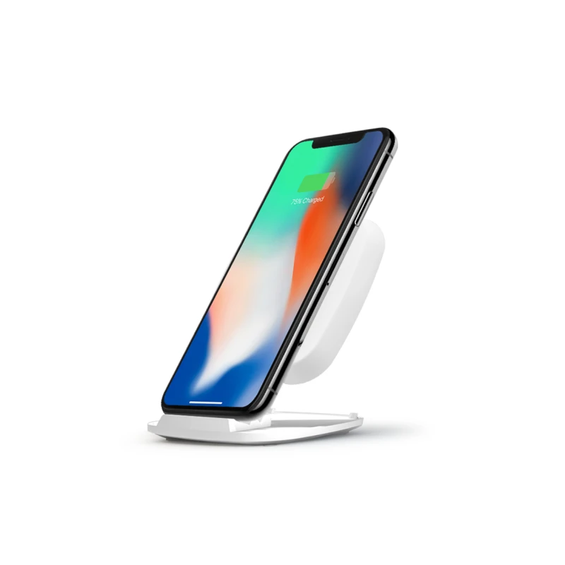 ZENS Fast Wireless Charger Stand - stojąca ładowarka bezprzewodowa 10W (white)