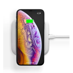 ZENS Single Fast Wireless Charger - ładowarka bezprzewodowa 10W (white)